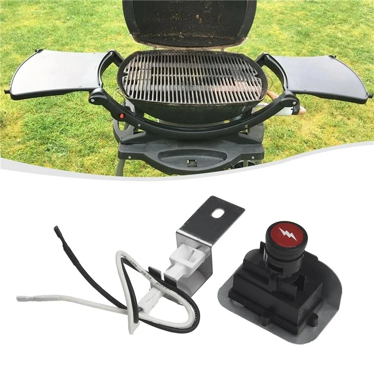 For Weber Q Series Igniters Q1200 Q2200 Series Gas Grill Replacement Ignition Kit, 64868