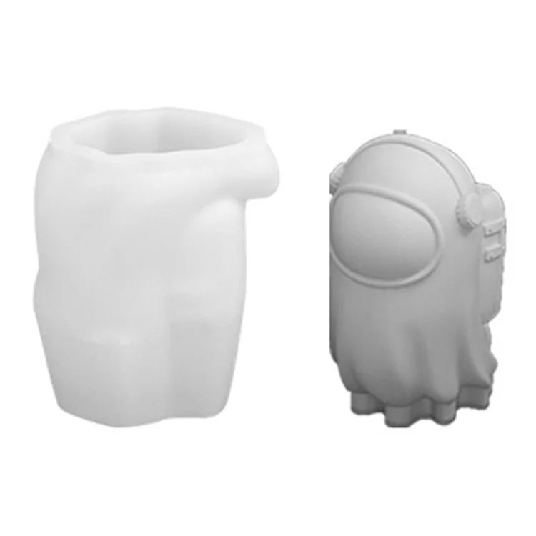 Moule en silicone en forme de Space Ghost A101C-10 pour la décoration de gâteaux DIY (sans BPA, sans FDA)