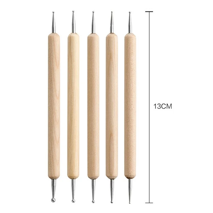 20122518 18PCS Pottery Tools Set Stone Plastic Clay Carving Knives Toys DIY Tools Dotting Pen