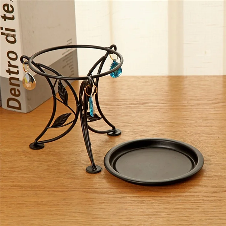 Дизайн листьев Iron Succulent Bonsai Planter Shelf Европейский Внутренний цветочный горшок Стенд
