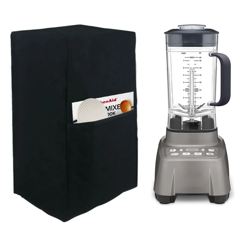 Waterproof Polyester Blender Dust Cover with Pocket Kitchen Appliance Cover