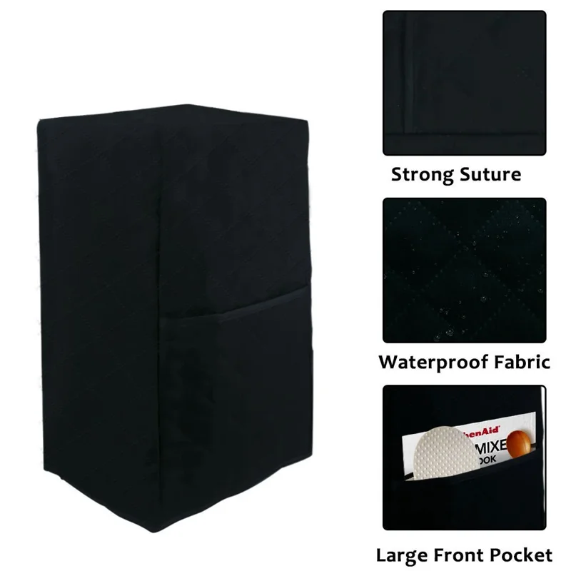 Waterproof Polyester Blender Dust Cover with Pocket Kitchen Appliance Cover