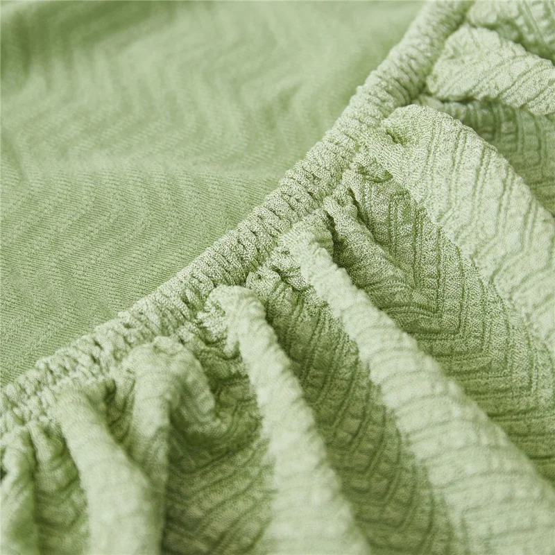 Capa de Almofada de Encosto do Sofá de Seda Fria de Verão, Tamanho P - Verde