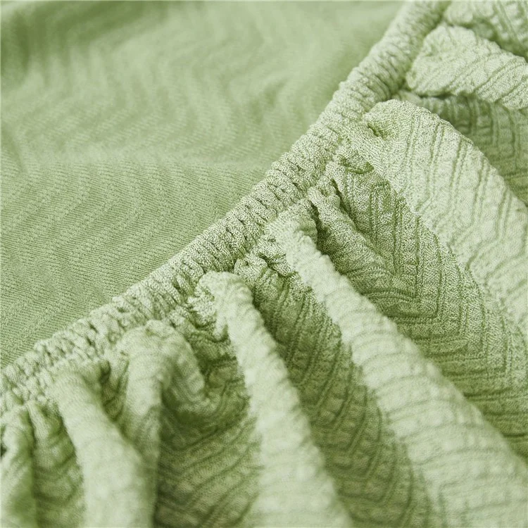 Summer Ice Silk Sofa Cover Stretchable Couch Slipcover Seat Cushion Home Furniture Protector, Size: XL - Green