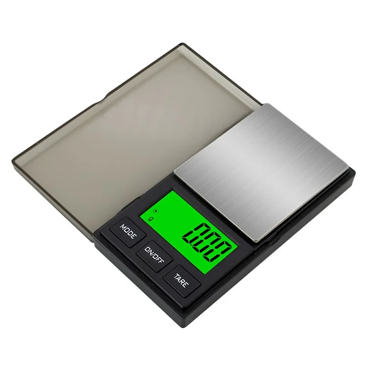 1000g  /  0.01g 5 Unités Portable Échelle de Bijoux en Acier Inoxydable Petite Échelle Électronique Numérique de Poche