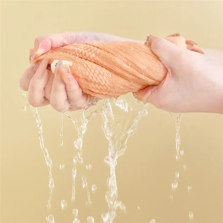 Toalha de Algodão Macio Altamente Absorvente Toalha de Banho Toalha de Mão Pano de Limpeza Facial - Rosa
