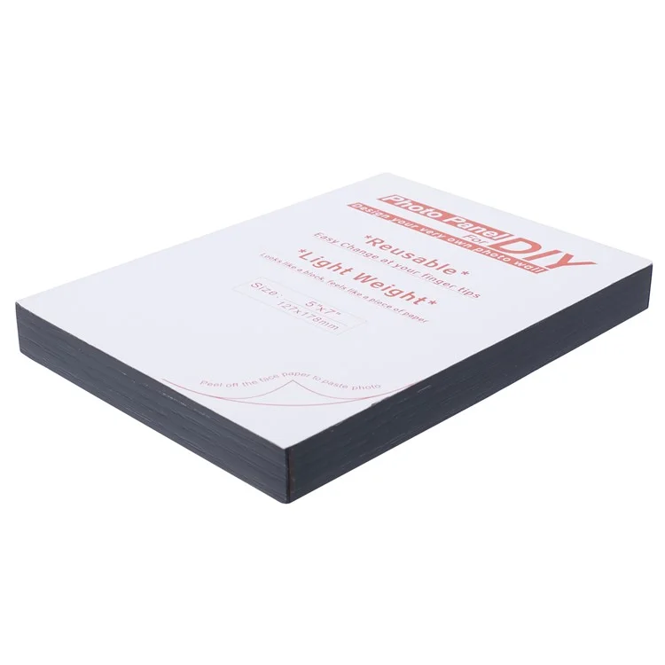 Bulk Purchasing 7-inch Photo Replaceable Picture Display Frame Self-Adhesive Wooden Photo Frame