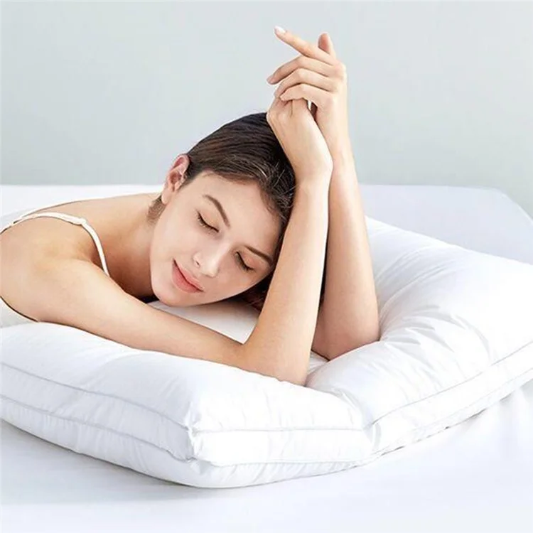 48x74cm Throw Pillow Insert Pure Cotton Cover High Pillow Polyester Stuffer Cushion 1000g