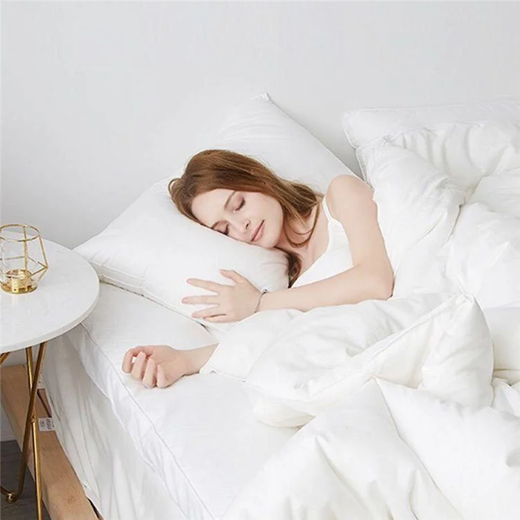 48x74cm Throw Pillow Insert Pure Cotton Cover High Pillow Polyester Stuffer Cushion 1000g
