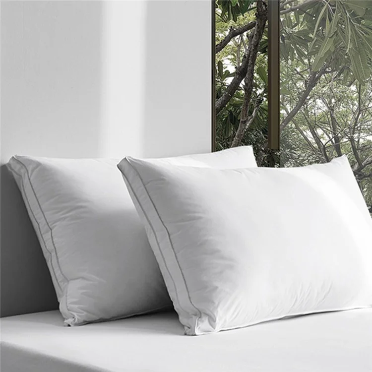 48x74cm Throw Pillow Insert Pure Cotton Cover High Pillow Polyester Stuffer Cushion 1000g