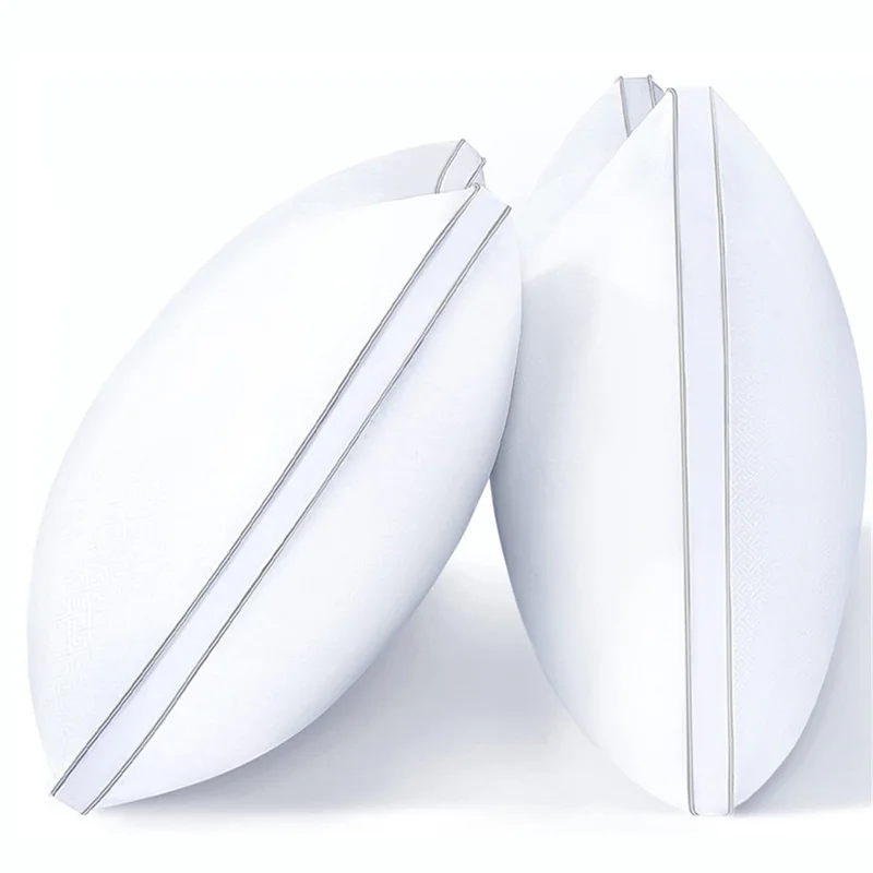 48x74cm Bedding Pillow 1300g Alternative Cushion Fluffy Lining Pillow Insert for Home, Hotel