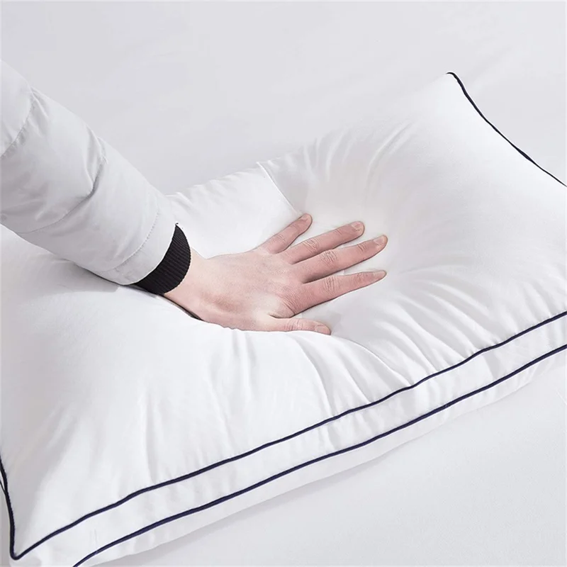 48x74cm Bedding Pillow 1300g Alternative Cushion Fluffy Lining Pillow Insert for Home, Hotel