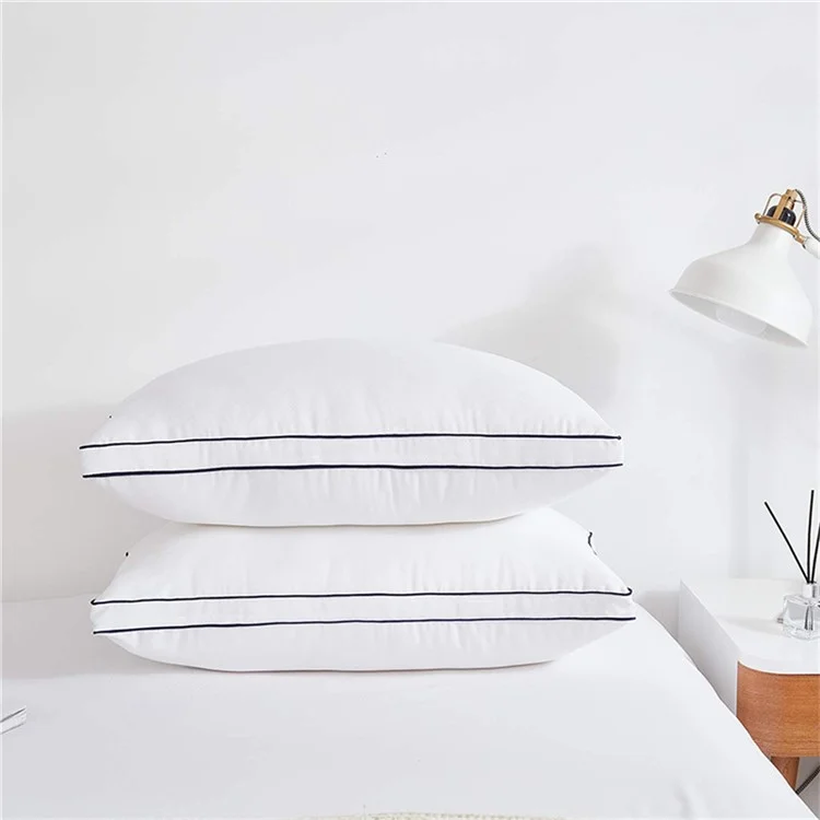 48x74cm Bedding Pillow 1000g Alternative Cushion Fluffy Lining Pillow Insert for Home, Hotel