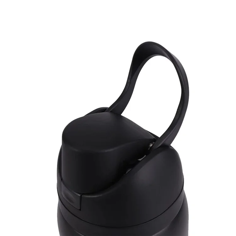Garrafa de Água de Aço Inoxidável 304 de 32oz Portátil com Isolamento Térmico (Sem BPA, Sem Certificação FDA) - Preta