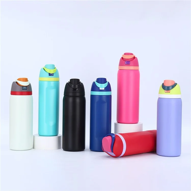 Garrafa de Água de Aço Inoxidável 304 de 32oz Portátil com Isolamento Térmico (Sem BPA, Sem Certificação FDA) - Preta