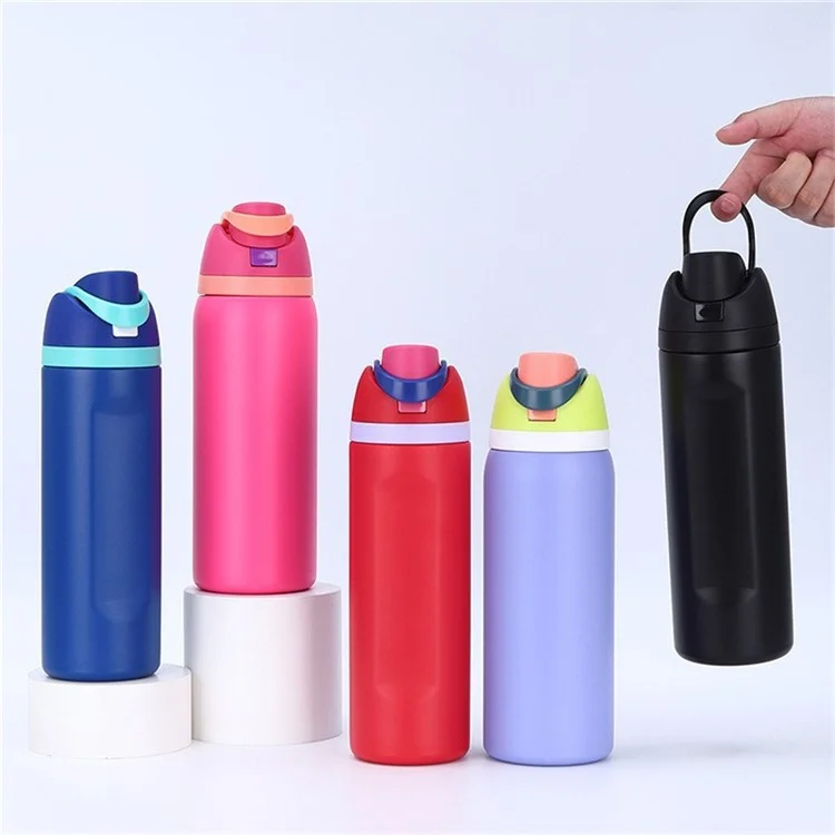 Garrafa de Água de Aço Inoxidável 304 de 32oz Portátil com Isolamento Térmico (Sem BPA, Sem Certificação FDA) - Preta