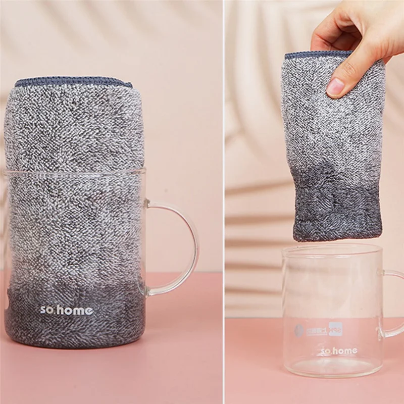 5 piezas de 30x30cm Paño absorbente de agua grueso y fuerte de microfibra para limpieza doméstica, cocina y lavado de platos