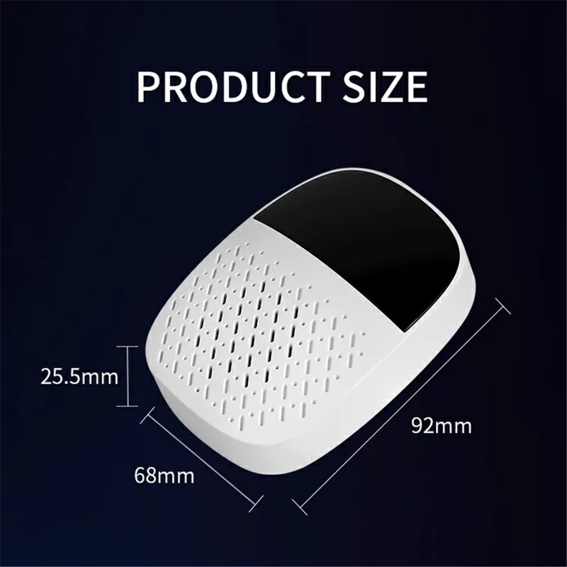 Cobertura de 360 ​​grados 801L Repellador de Plagas Ultrasónicas de Doble Frecuencia Para Roedores de Mosquitos - Enchufe de Ee. Uu.