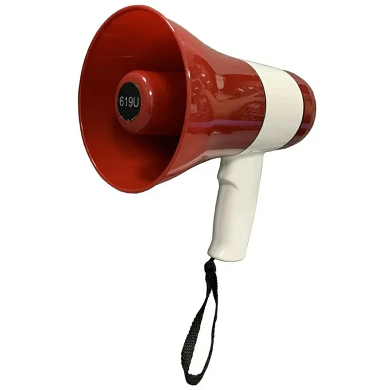 619U 30W High Power Outdoor Handheld Megaphone Recording Loop Playback Speaker