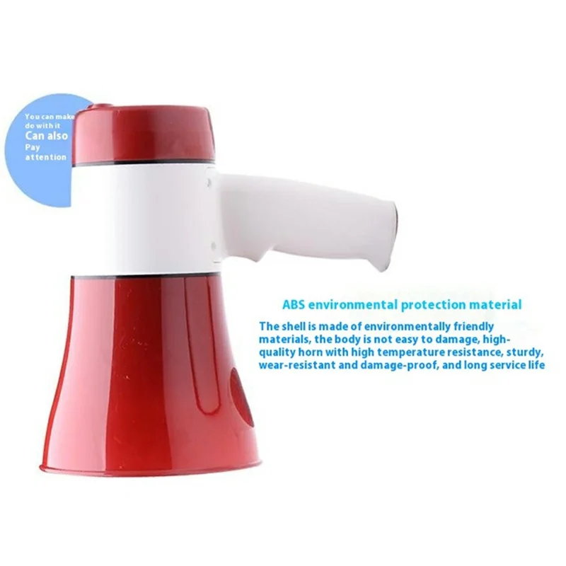 619U 30W High Power Outdoor Handheld Megaphone Recording Loop Playback Speaker