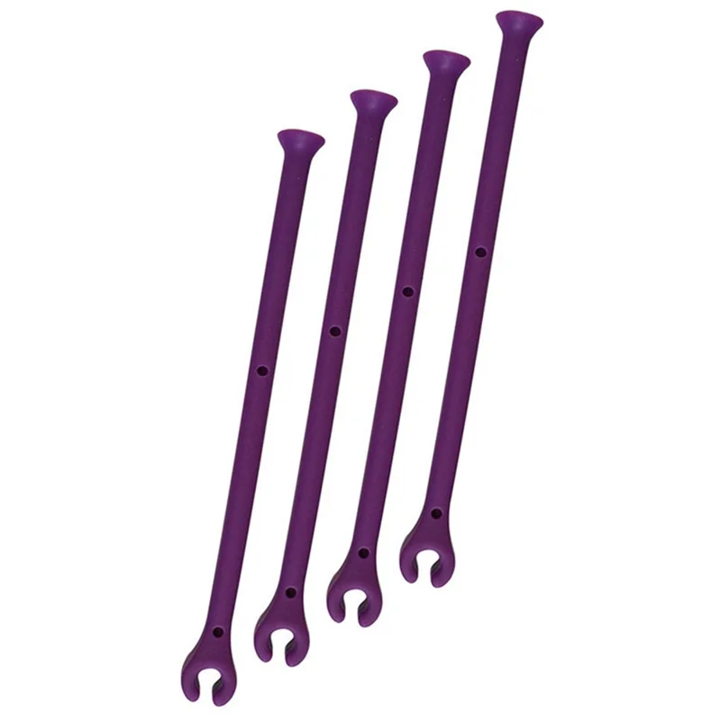 4pcs Flexible Silicone Wine Verre Verre-pied Suite Fixation du Support Bar Cuisine Outils Pour Lave-vaisselle