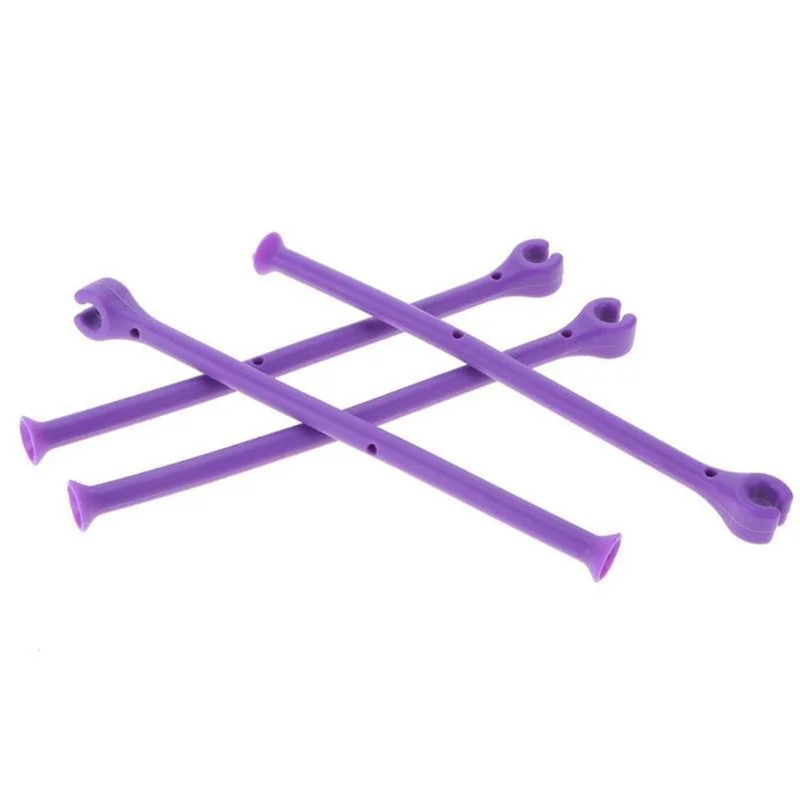 4pcs Flexible Silicone Wine Verre Verre-pied Suite Fixation du Support Bar Cuisine Outils Pour Lave-vaisselle