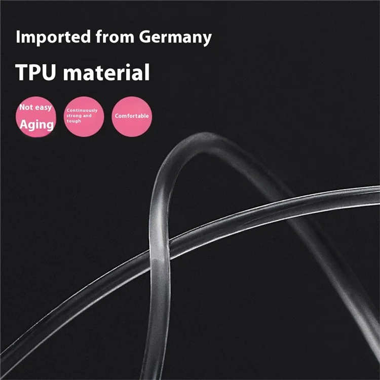 Triangle Hook Round Line Bra Straps Ultra-Thin Invisible Traceless Non-Slip Bra Shoulder Straps - Transparent
