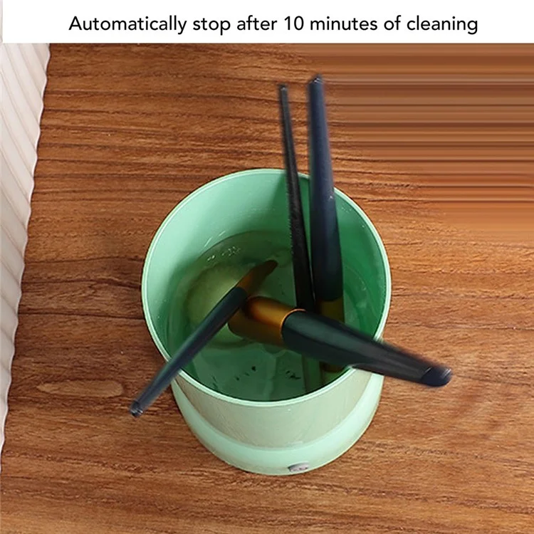 Pannello Per Trucco Elettrico Cleaspe Più Ricaricabile Ricaricabile Spazzole di Cosmetici Automatici Spugne Per Lavare lo Strumento di Pulizia - Verde
