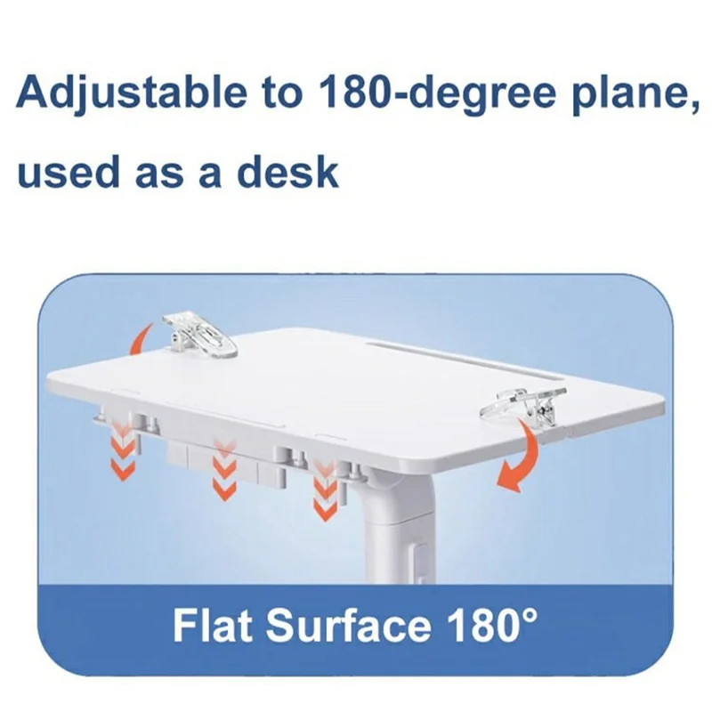 Upgraded Children Reading Book Holder Stand Telescopic Adjustable Angle Desktop Floor ABS Reading Rack - Blue