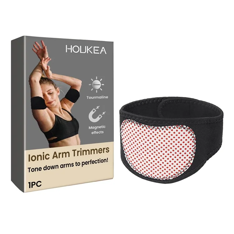 HOUKEA HKB05-A004-1-GY1 Ionisches Armtrimmer Fitness Sports Gewichtheben Armformung Schlankheitsband