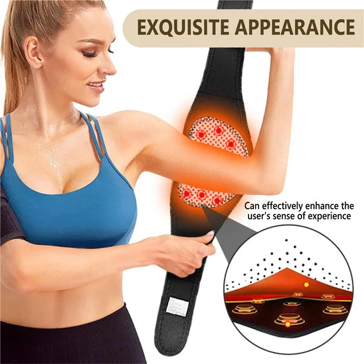 HOUKEA HKB05-A004-1-GY1 Ionisches Armtrimmer Fitness Sports Gewichtheben Armformung Schlankheitsband