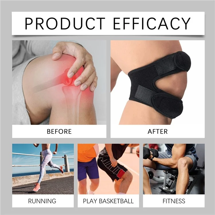 Houkea J01-0106-01 1pc X Form Knie Wrap Therapie Wiederherapie-stützklammer Für Outdoor-sportarten