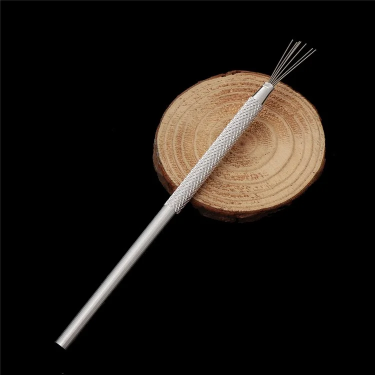 21072901 Feather Wire Texture Pottery Tool Pottery Texture Brush Polymer Clay Strong Wire Sculpting Modeling Tool