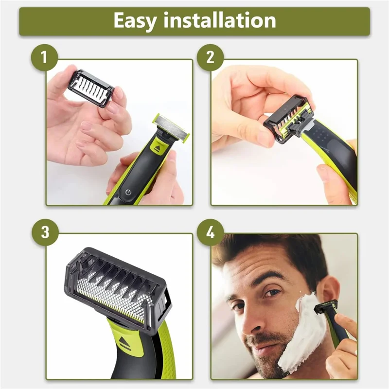 For Philips One Blade Series Electric Shaver Blade Guide Comb - 2mm