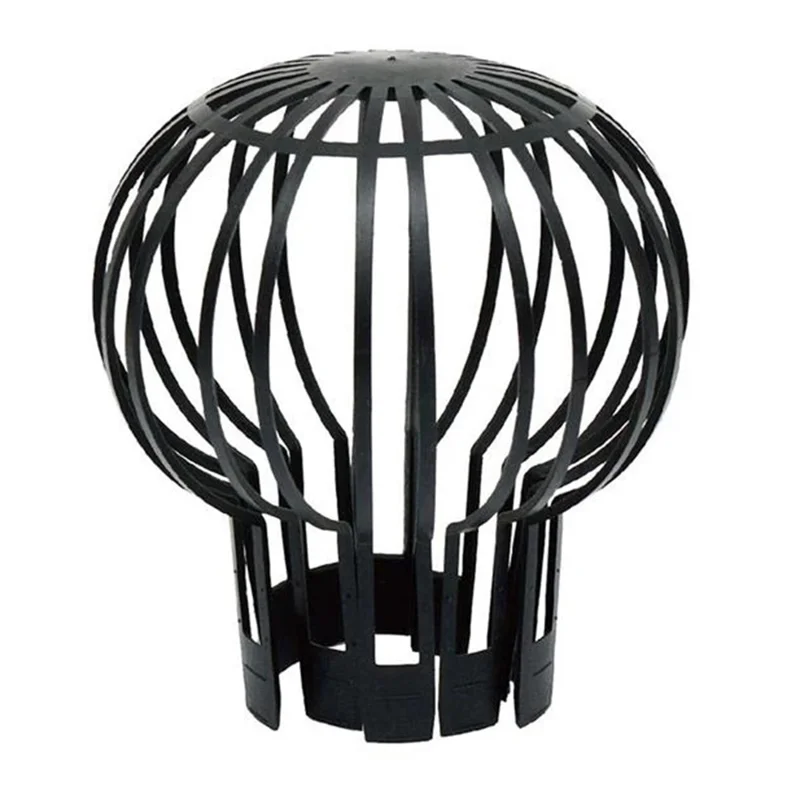 Anti-Clogging Roof Downspout Round Plastic Mesh Cover Filter Cap Floor Drain Plastic Drainage Cover