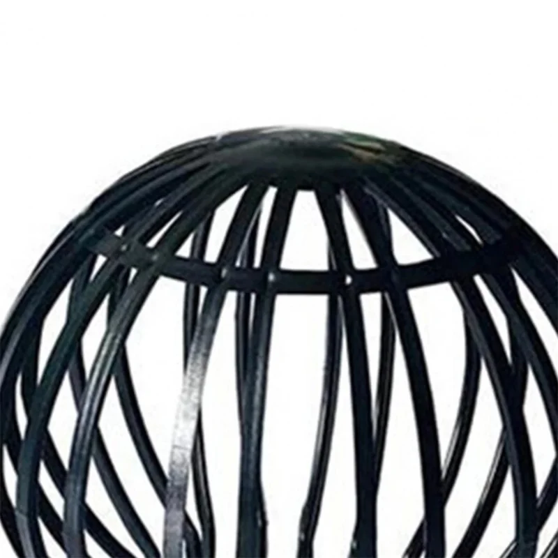 Anti-Clogging Roof Downspout Round Plastic Mesh Cover Filter Cap Floor Drain Plastic Drainage Cover