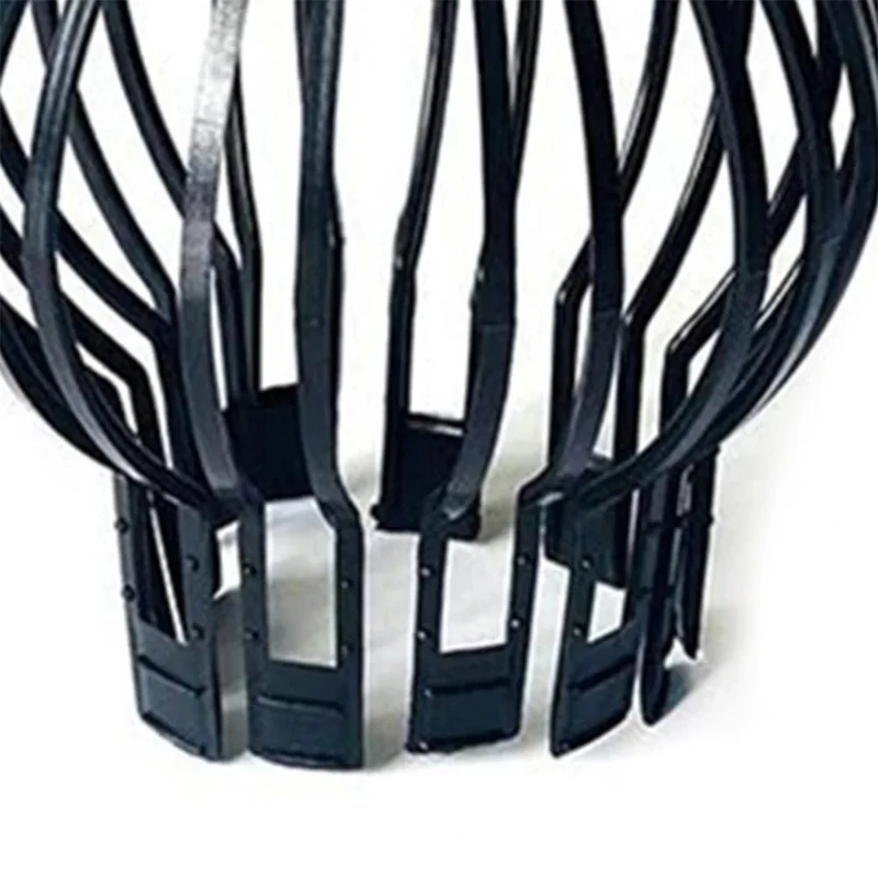 Anti-Clogging Roof Downspout Round Plastic Mesh Cover Filter Cap Floor Drain Plastic Drainage Cover