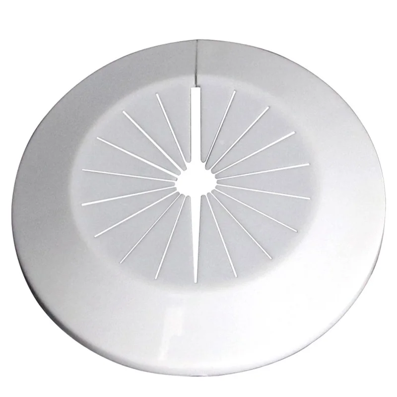 2Pcs Heating Pipe Wall Hole Decoration Cover Drainage Faucet Water Pipe PVC Decoration Rings