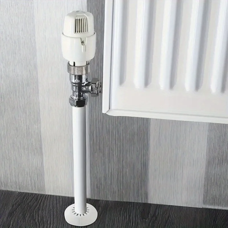 2Pcs Heating Pipe Wall Hole Decoration Cover Drainage Faucet Water Pipe PVC Decoration Rings