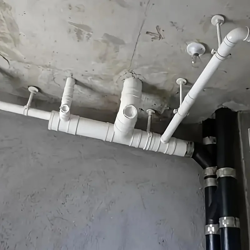 2Pcs Heating Pipe Wall Hole Decoration Cover Drainage Faucet Water Pipe PVC Decoration Rings