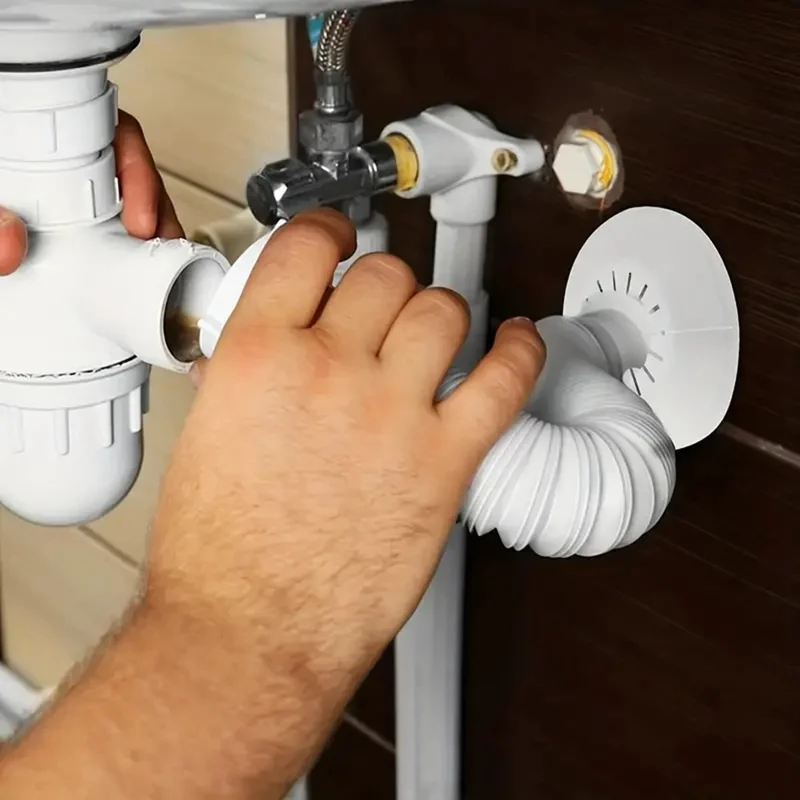 2Pcs Heating Pipe Wall Hole Decoration Cover Drainage Faucet Water Pipe PVC Decoration Rings