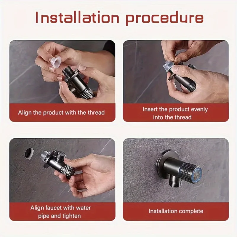 30Pcs Faucet Triangle Valve Leak-Proof Sealing Gasket Faucet Plumbing Silicone Seal Ring Washers - Transparent