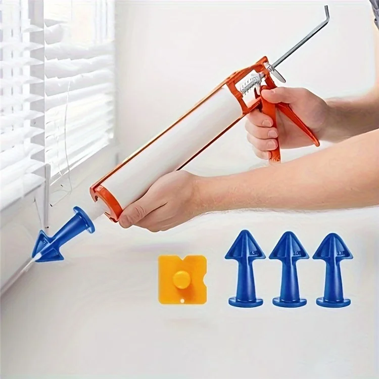 8Pcs / Set Sealant Caulking Remover Scraper Plastic Pointed Shovel Seam Glue Remover Tools Kit
