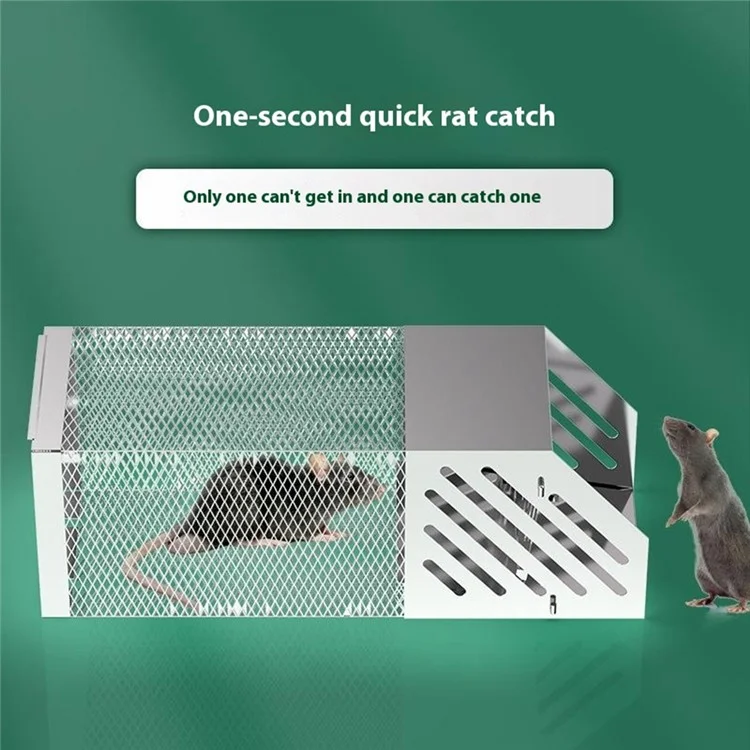 Trappe à souris humaine Maison Porte continue en acier galvanisé Cage à rats