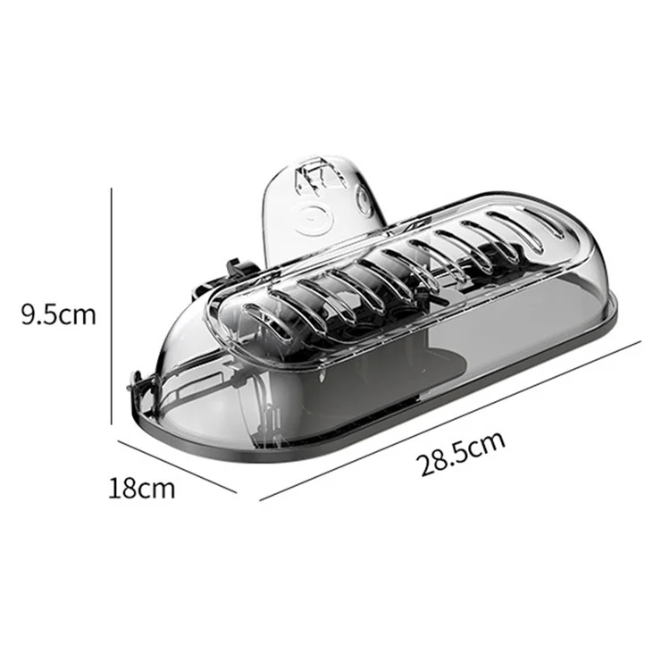 Side Buckle Mouse Trap Sensitive ABS Plastic Mice Catcher with Transparent Lid