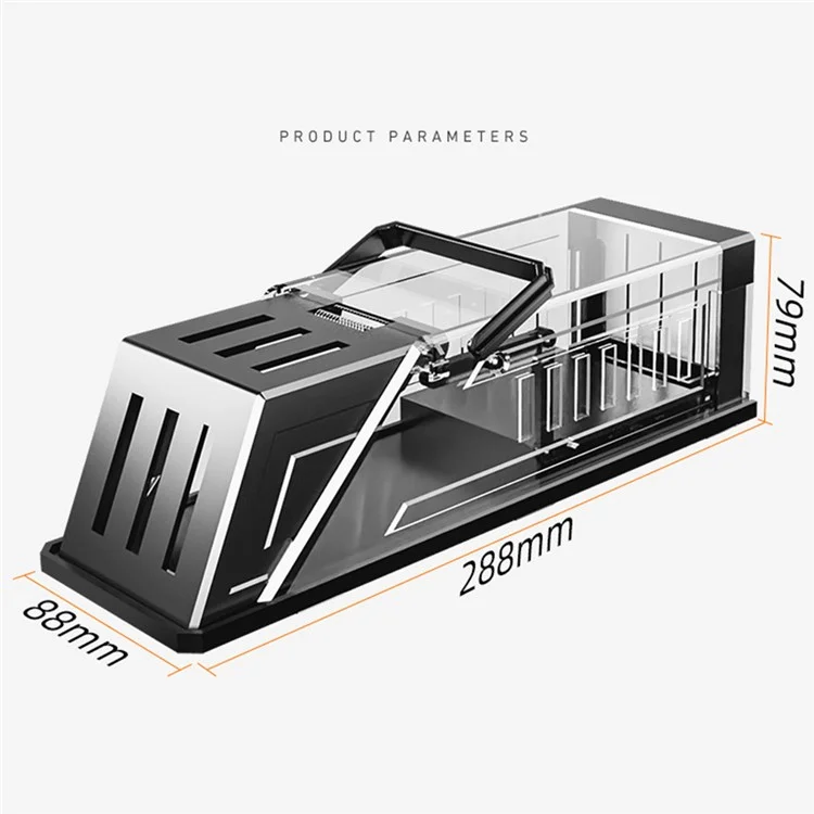 Sensitive Trigger Mouse Trap Large Opening ABS+PC Rat Catcher Cage