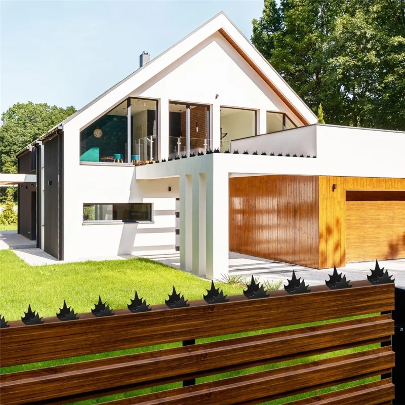 12 szt. odstraszacze przeciwwłamaniowe, kolce do ogrodzenia, kolce antywspinaczkowe, sprzęt antywłamaniowy