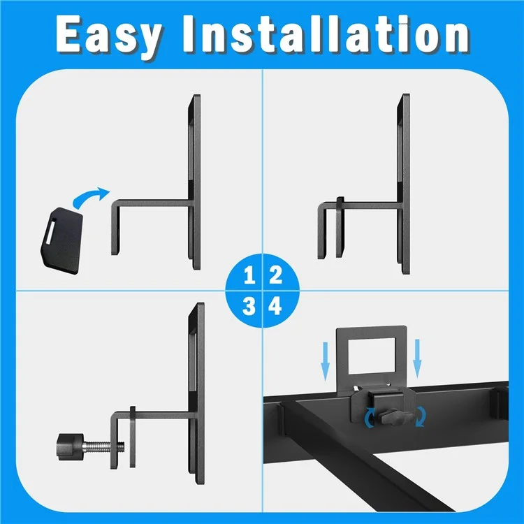 6 Set Style 3 Soporte de colchón antideslizante para estructura de cama de metal, tope de colchón ajustable