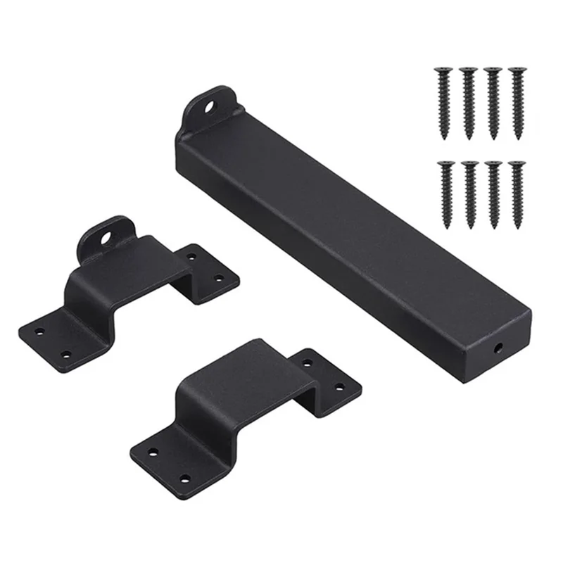 Heavy Duty Sliding Door Lock Forged Steel Security Door Latch for Wooden Fence Yard Barn
