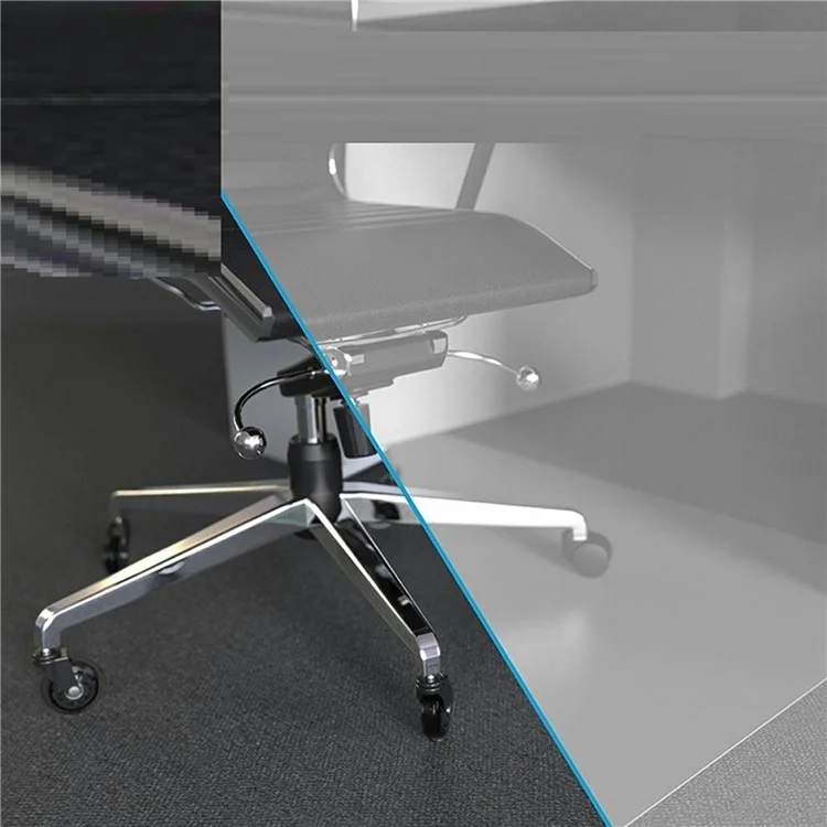 Roulettes de chaise de 3 pouces silencieuses et transparentes, roues de rechange pour chaise de bureau et de maison.